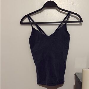 Elegant Navy Blue Women's Top